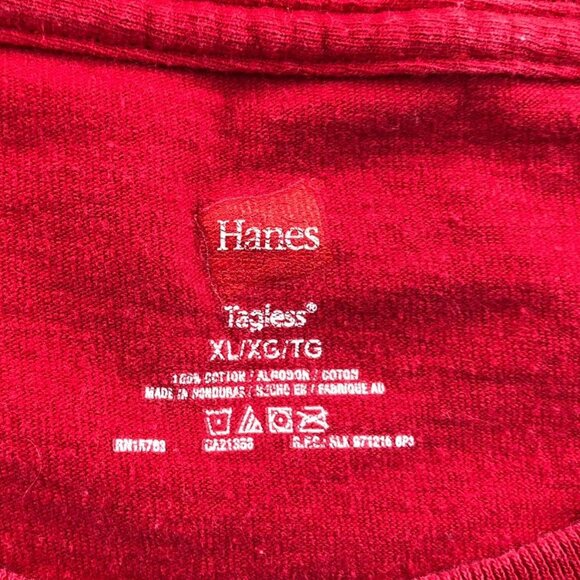 Vintage Booke T-Shirt XL Red "Things Go Better With Coke" Cotton Tagless - Picture 3 of 7